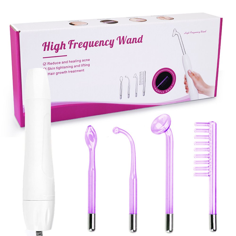 4in1 High Frequency Facial Machine Electrotherapy Wands Glass Tube Wrinkles Acne Spot Remover Home Spa Facial Therapy Wand 4in1 High Frequency Facial Machine Electrotherapy Wands Glass Tube Wrinkles Acne Spot Remover Home Spa Facial Therapy Wand