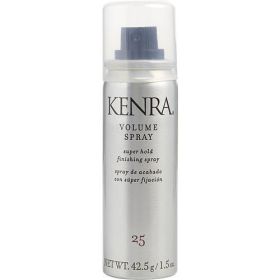 KENRA by Kenra VOLUME SPRAY NUMBER 25 AEROSOL SUPER HOLD FINISHING SPRAY 1.5 OZ (PACKAGING MAY VARY) (SKU: 142226)