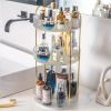 360¬∞ Rotating Makeup Organizer - DIY Adjustable Carousel Spinning Holder Rack - Large Capacity Cosmetic Storage Box