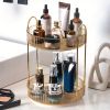 360¬∞ Rotating Makeup Organizer - DIY Adjustable Carousel Spinning Holder Rack - Large Capacity Cosmetic Storage Box